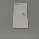 ORNARTO Compatible with iPhone 16 Pro Case 6.3", Slim Liquid Silicone 3 Layers Soft Gel Rubber Shockproof Protective Cover with Anti-Scratch Microfiber Lining-White