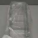 Large Chilled Condiment Caddy,Stackable Chilled Condiment Containers Server with Lids for 5 Removable Compartments (5 Containers, 1 pack)