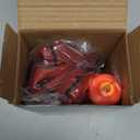 Mini Basketballs,3 Pack 6" Inch Small Basketball Set with Pump Over The Door Mini Hoop Basketball Replacement Toy for Toddlers,Kids,Teenagers for Pool,Indoors,Outdoors (Red)