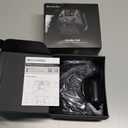 ManbaOne Interactive Screen Wireless Gaming Controller for PC/Switch/Switch 2/iOS/Android,Hall Effect Stick & Trigger,RGB Lighting,Remappable Buttons,1800mAh with Charging Dock (Black)