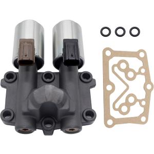 HiSport Transmission at Clutch Dual Linear Shift Solenoid Valve Compatible with 2006 2007 2008 2009 2010 2011 Honda Civic Replacement for OEM 28260-RPC-004, 28250-RPC-003,28260RPC004,28250RPC003