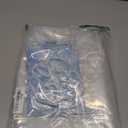 Bath Shower Curtain Thickened Mil Transparent Liner Decorative Curtain for Bathroom Easy to (White)