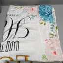 Christian Gifts for Women Inspirational Religious Blanket Bible Verse Scripture Prayer Throw Blanket Soft Flannel Healing Blanket 60"X50" (God 1)