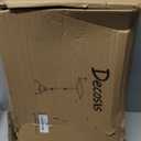 Projector Stand Tripod Adjustable, Laptop Height from 23.5 to 46.5 inches with Gooseneck Phone Holder, Floor for Office, Home, Stage, Studio, DJ Racks Holder Mount, 23.5inch-46.5inch (Black)