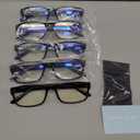 Gaoye Professional Reading Glasses for All Day - Computer Readers with Blue Light Protection - Value Pack, +2.0