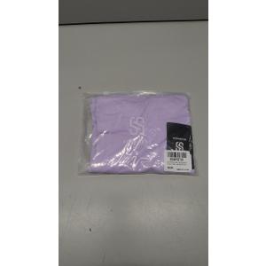 SUUKSESS Women Sexy Mesh Sheer Crop Tank Tops Sleeveless Ruched Going Out Tops (Medium, Purple)