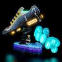 Upgraded Led Light Kit Compatible with LEGO x Nike Air Max 95 Building Set, Lights Decoration Compatible with LEGO 43025 (Model Not Included)