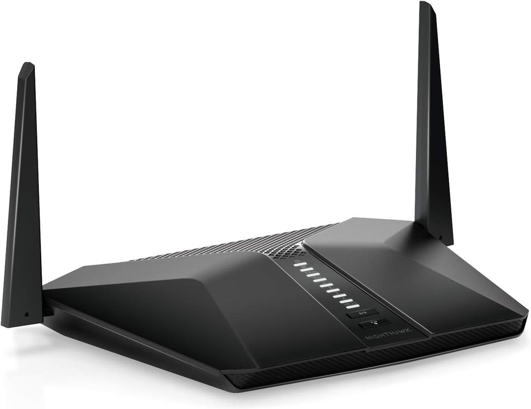 NETGEAR AX3000 Nighthawk AX4 Router New Retail, RAX40-100PES (New Retail Band WiFi 6 4-Stream)