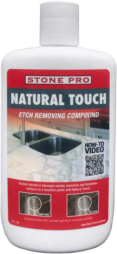 Stone Pro, Etch Remover, Natural Touch, 8 Oz.
