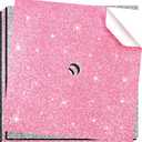 TERAYVIX Graduation Cap Decorations kit Graduation Cap Topper Blank, 6 Pcs Glitter Cardstock with Self-Adhesive for DIY Grad Cap Decorations