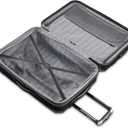 Samsonite Centric 2 Hardside Expandable Luggage with Spinner Wheels, Black, Checked-Large 28-Inch