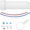 3012 Reverse Osmosis Membrane Housing Kit with Quick-Connect Fitting,Wrench for 200/300/400/500/600 GPD Universal Reverse Osmosis Water Filter Systems