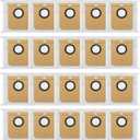 20 Pack Vacuum Dust Bags for Eufy L50 L60 Robot Vacuums Cleaner Self-Emptying Dock, Replacement Dust Bags with Self-Empty Station
