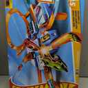 Hot Wheels Track Set with 1:64 Scale Toy Car, 4 Intersections for Crashing, Powered by a Motorized Booster, Criss-Cross Crash Track Medium