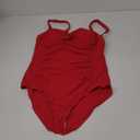 RELLECIGA Women’s Tummy Control One Piece Swimsuits Slimming Molded Cup Push Up Bathing Suit,L