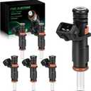 Fuel Injectors 2.5L 3.0L Fits for:-BMW 125I, 128I, 323I, 325I, 325XI, 328I, 328XI, 330CI, 330I, 330XI, 525I, 525XI, 528I, 528XI, 530I, 530XI, X1, X3, X5, Z4, OE# 7531634, FJ748