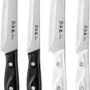 4PCS Paring Knife - 4/4.5 inch Fruit and Vegetable Paring Knives - Ultra Sharp Kitchen Knife - Peeling Knives - German Stainless Steel-ABS Handle