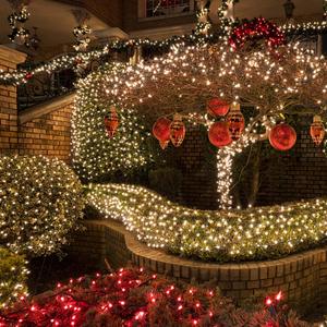 Home Lighting Christmas Decorative Mini Lights, 200 LED Green Wire Fairy Starry String Lights Plug in