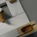 ZJSF Freestanding Indoor Dog Gate for House Foldable Wood White Puppy Gate for Doorways Pet Gate for Stairs Extra Wide Pet Fence 24" Height 2 Panels