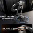 Syncwire Fits MagSafe Car Mount for Car Dash&Tesla Screen[All-Metal] Magnetic Phone Holder, [Flexible Three-axis]360 Rotation Car Mount Strong Magnets Car Phone Holder for iPhone 17 16 15 14 Pro Max