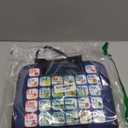 Qizfun Toddler Busy Board Montessori Toys  Sensory Busy Book, Educational Learning Travel Toy for Airplane & Car, Keeps Toddlers Entertained, Birthday Gifts for Toddler Boys Girls (Blue/P8)