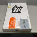 VOLDRA 24-Inch Towel Rack,Bathroom Towel Shelf with 2 Towel Bar Foldable Towel Holder with 7 Hooks Towel Storage Organizer for Bathroom & Lavatory Wall Mounted (Matte Black)