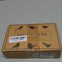 Bird Heater for Cage, Bird Warmer with Mirror Birdcage Heater 12V Bird Heater Pad Bird Heating Plate for Conure Cockatiels Parrots Cocktail African Grays