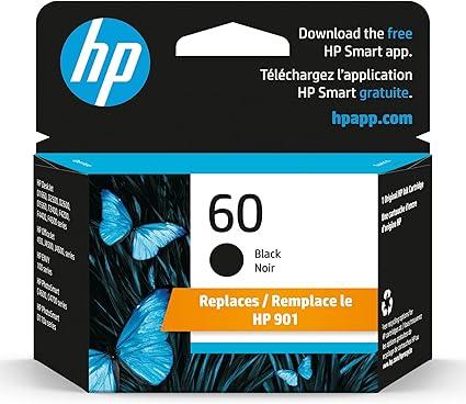 HP 60 (CC640WN) Black Original Ink Cartridge