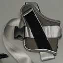 Bolux Dog Harness, No-Pull Reflective Dog Vest, Breathable Adjustable Pet Harness with Handle for Outdoor Walking - No More Pulling, Tugging or Choking (X-Large (Pack of 1), CememtGray)