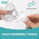 Replacement Swivel Elbow Connector for Airfit F20 F30, H/SA FSA Eligible CPAP Supplies, One pack, ItAll Supplies