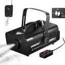 1000W Fog Machine with Timer, Wireless Remote, and Manual Control - Ideal for Halloween, Parties, Stage Performances, Concerts, and Clubs (BF-01)