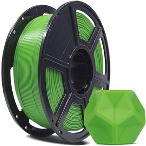 FLASHFORGE 3D Printer Filament, PLA PRO Filament 1.75mm, 1KG Spool (2.2lbs), Dimensional Accuracy +/- 0.02mm for FDM 3D Printers, Better Tenacity & No Knotting (Green)