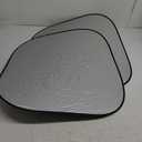 EzyShade Windshield Sun Shade for Jeep with Shield-X Reflective Technology. See Vehicle Size-Chart. Foldable 2-Piece Car Sunshade for Jeep Wrangler, Gladiator, Renegade, FJ Cruiser. X-Small Size