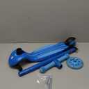 Gotrax KS1 Kids Kick Scooter, LED Lighted Wheels and 3 Adjustable Height Handlebars, Lean-to-Steer & Widen Anti-Slip Deck, 3 Wheel Scooter for Boys & Girls Ages 2-8 and up to 110 Lbs