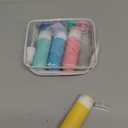 16pack Travel Bottles for Toiletries, TSA Approved LeakProof Squeezable Silicone Toiletry Containers for Shampoo, Conditioner, 3oz Portable Refillable Traveling Size Liquid Containers (16Pcs/Colorful)