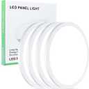 AMKI 4Pack 8 Inch Led Ceiling Light Flush Mount,Super Slim18W 6000K Daylight White Super Bright Flat led Light,Ultra-Thin Round Light Fixture for Bedroom, Kitchen, Dining Room,Garage,Living Room