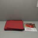 ZOBER Nutcracker Storage Containers - Ornament Christmas Figurine Storage Box - Christmas Village Containers Fits Up to 8 15-Inch Figurines & Xmas Decorations Accessories - Red