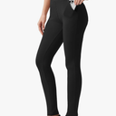 Willit Women's Yoga Dress Pants Skinny Work Slacks Leggings Stretch Office Pants High Waisted Business Casual Pants XL