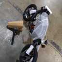 Jetson Bolt Folding Electric Ride-On Bike, Easy-Folding, Built-in Carrying Handle, Twist Throttle, Up to 15.5 MPH, Ages 13+ (Black Pro)