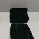 Socomi 2pcs Green Velvet Valentine's Day Table Runner Cloth Decor 20 x 120 Inches 10ft Fabric Emerald Green Luxurious Thanksgiving Wedding Runner for New Year Bridal Shower