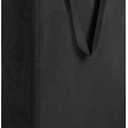 efluky Slim Laundry Hamper with Wheels, Rolling Laundry Basket for Clothes, Small Laundry Basket for Bedroom, Dorm and Laundry Room, 60L (12.7 Gallons) Black