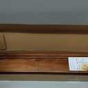 MBYD Floating Shelves 3 Same Dimensions, 24 Inch Deep Walnut Solid Wooden Shelves for Wall, Wall Mount Picture Ledge Wall Shelf for Home, Kitchen, Office, Living Room, Set of 3 24 in