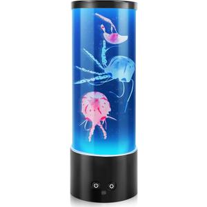 Jellyfish Lamp, Mothers Day Gifts, Jellyfish Tank Mood Light, Table Lamp for Home Decor, Relaxation and Sleep, Jellyfish Aquarium with 17 Colors Changing, Birthday Day Gifts for Women, Kids