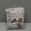 YoungsTex Linen Kitchen Window Curtains 40 Inches Long, Short Drapes Light Filtering with Bronze Grommet Rustic Semi Sheer for Bathroom Small Windows, 42 x 40 Inch, 2 Panels