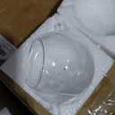 Yerliker 20'' Tall Metal Flower Vase Wedding Centerpieces Flowers Stand with Hanging Glass Tealight Globe Candle Holders, Crystal Garland Strands and Self Adhesive Hook(Black)