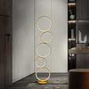 Modern Creative Bubble Dimmable LED Floor Lamp for Home & Office (Gold)
