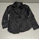 DHTS Boys Black Dress Shirt Long Sleeve Button Down Baby Collared Shirts for Toddler Boy Uniform Shirt Size 5