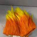 Max Beauty Anime Orange Cosplay Wig, Orange Red Wig for Cosplay Synthetic Hair Halloween Costume Party Hair Wig + Wig Cap (Anger)