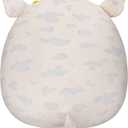 Squishmallows 16-Inch Rosie Spotted Pig with Yellow Flower Crown - Large Ultrasoft Official Kelly Toy Plush