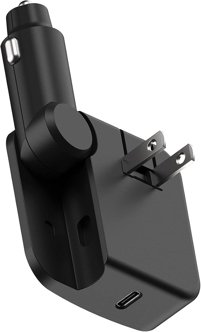 Scosche HCPDC30 PowerVolt 2 in 1 30W Home and Car Charger Compatible with USB-C Devices (Single Port)